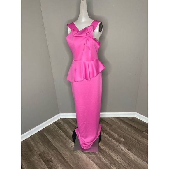 BLACK HALO
Women's Jalil Peplum Column Gown - Picture 3 of 7